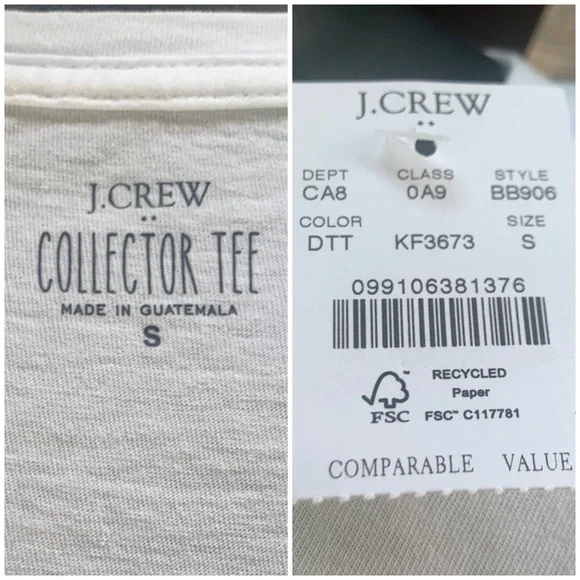 🎄 🐶 NWT JCREW Dachshund Graphic Tee - Picture 10 of 13
